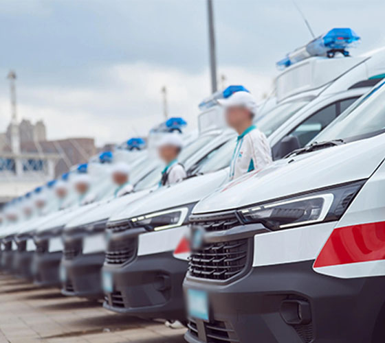 汤旺县服务车队展示